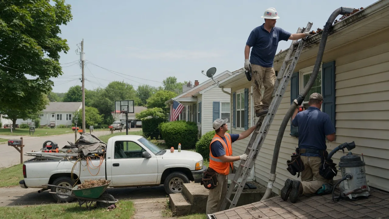 Gutter Installation in Jamestown, LA near me
